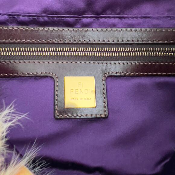 Vintage Fendi Skunk Fur Baguette - Picture 2 of 10